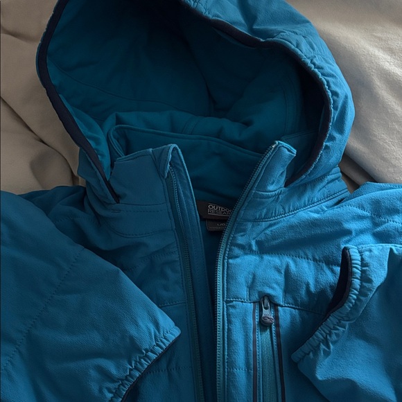 Outdoor Research Blue Women's Jacket - Picture 4 of 4
